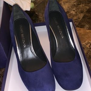 Stuart Weitzman (Mary Atlantic Suede shoes)